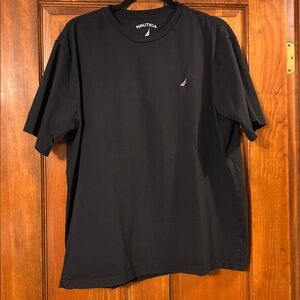 Nautica Black T-shirt, Large